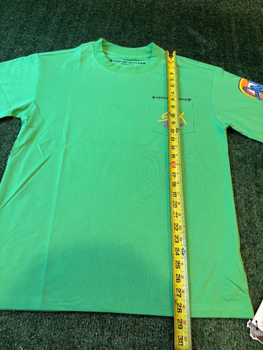Chrome Hearts Green Pocket Tee Size - Picture 5 of 7